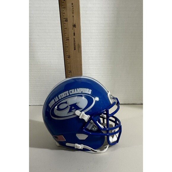 2018 Chambers Academy High School Alabama State 1A Football Champion Mini Helmet - Picture 13 of 13